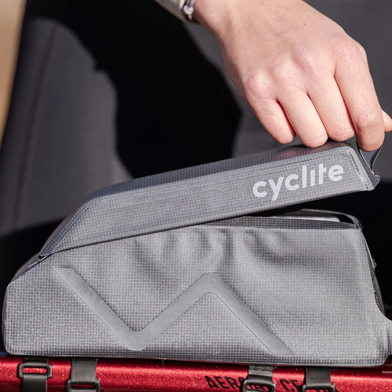 Cyclite Top Tube Bag / 03 - Bolsa de cuadro (Bikepacking) 25 cm (black)