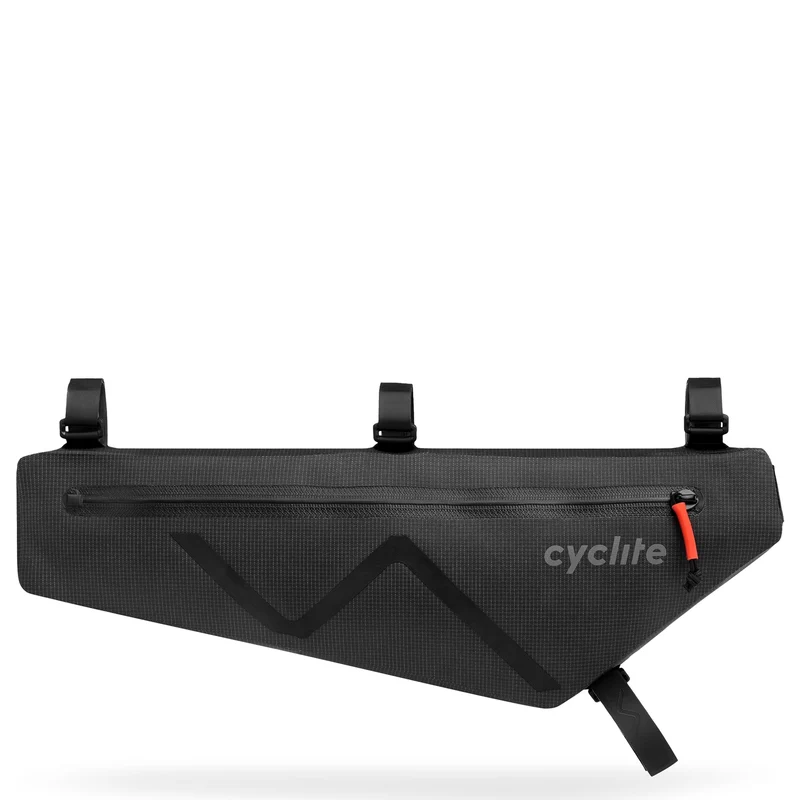 Cyclite Frame Bag / 02 - Bolsa de cuadro (Bikepacking) 38 cm (black)
