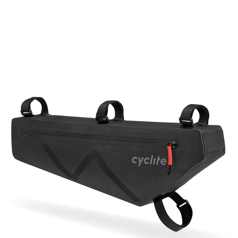 Cyclite Frame Bag / 02 - Bolsa de cuadro (Bikepacking) 38 cm (black)