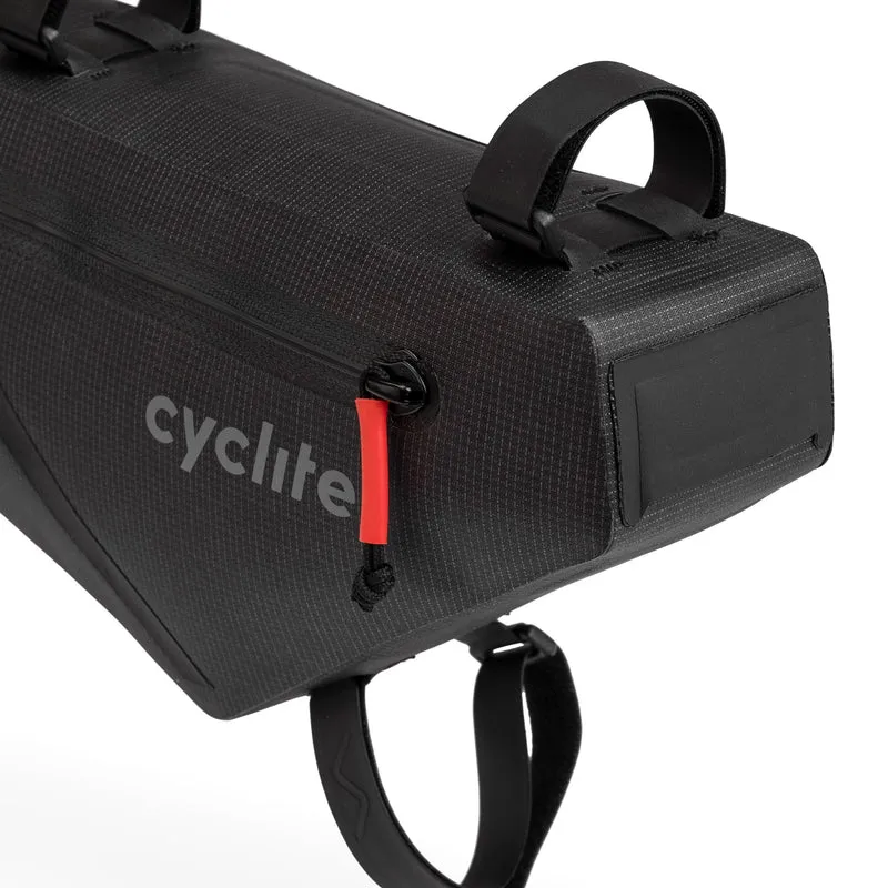 Cyclite Frame Bag / 02 - Bolsa de cuadro (Bikepacking) 38 cm (black)