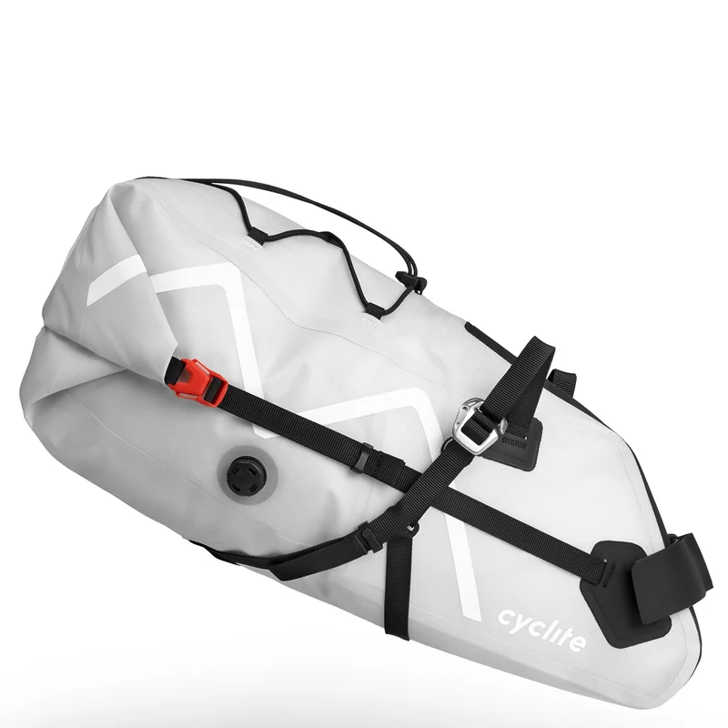 Cyclite Saddle Bag / 02 - Bolsa de sillín (Bikepacking) 52 cm (light grey)