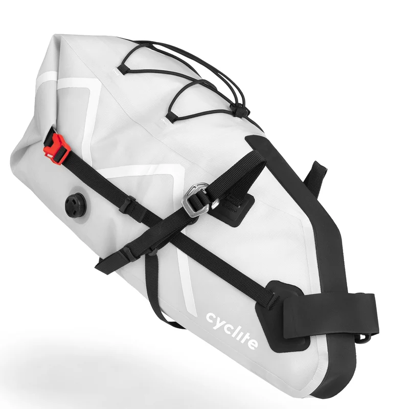 Cyclite Saddle Bag / 02 - Bolsa de sillín (Bikepacking) 52 cm (light grey)