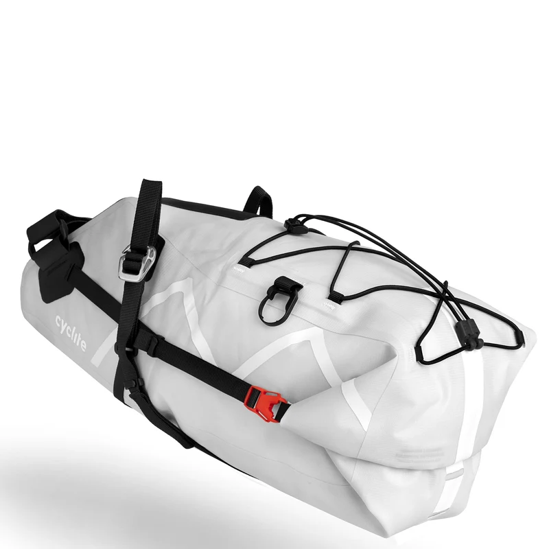 Cyclite Saddle Bag / 02 - Bolsa de sillín (Bikepacking) 52 cm (light grey)