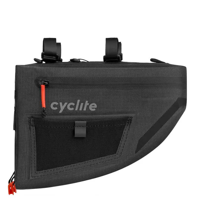Cyclite Handle Bar Aero Bag / 02 - Bolsa de manillar (Bikepacking) 23 cm (black)