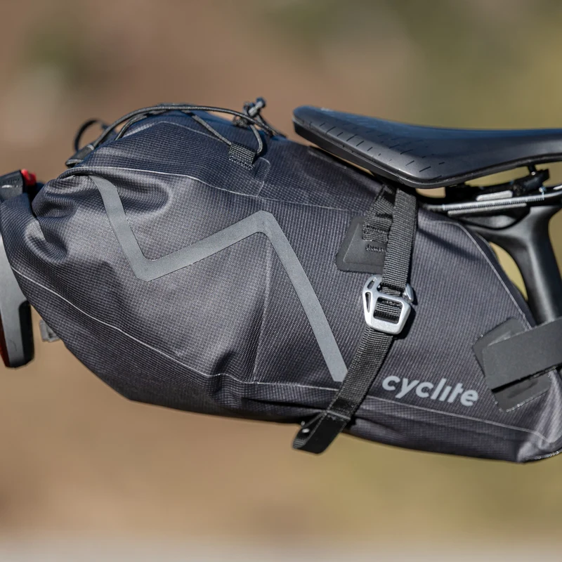 Cyclite Saddle Bag Small / 02 - Bolsa de sillín (Bikepacking) 38 cm (black)