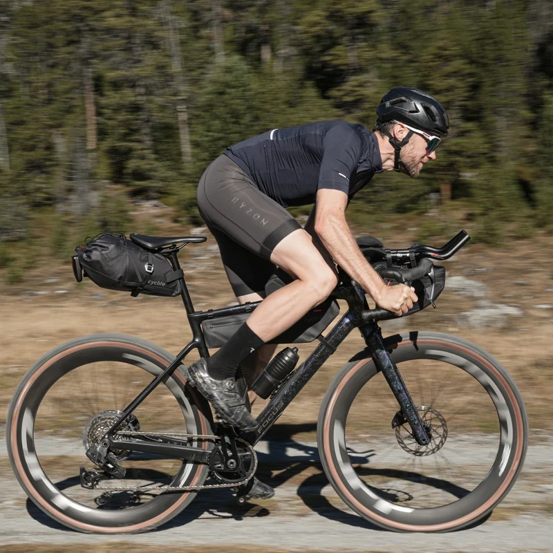 Cyclite Saddle Bag Small / 02 - Bolsa de sillín (Bikepacking) 38 cm (black)