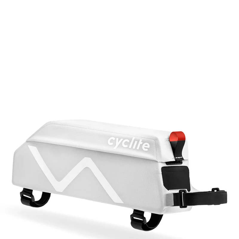Cyclite Top Tube Bag / 03 - Bolsa de cuadro (Bikepacking) 25 cm (light grey)
