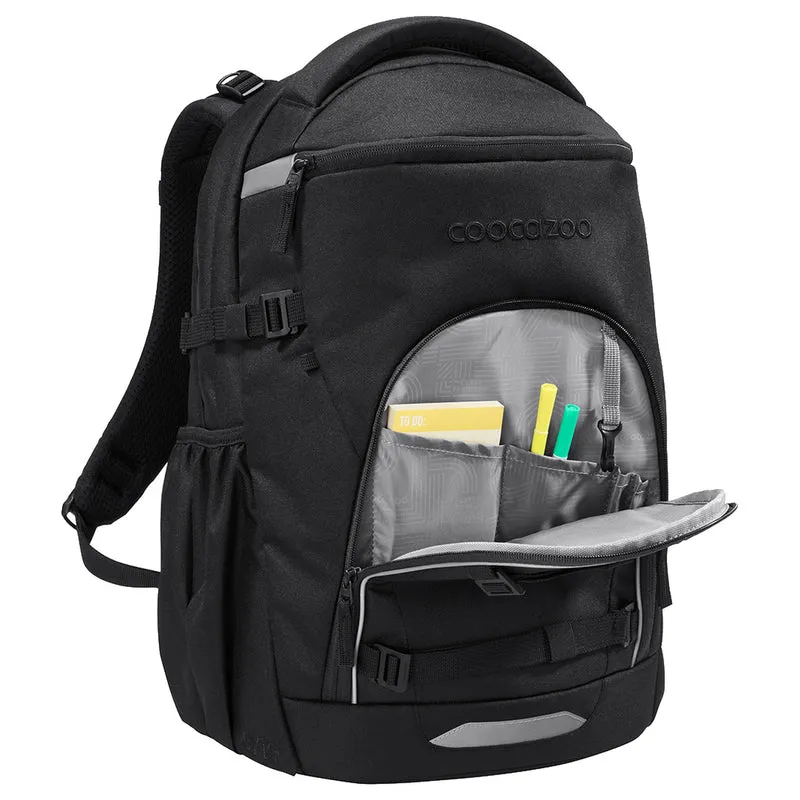 Coocazoo Byte - Mochila escolar 46 cm (Black Coal)