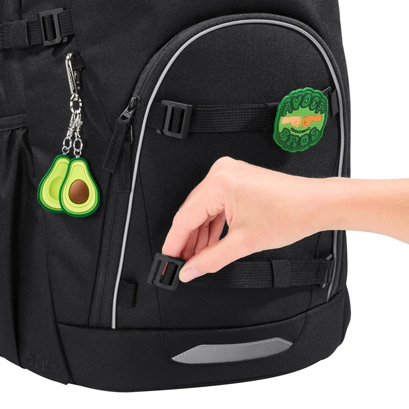 Coocazoo Byte - Mochila escolar 46 cm (Black Coal)