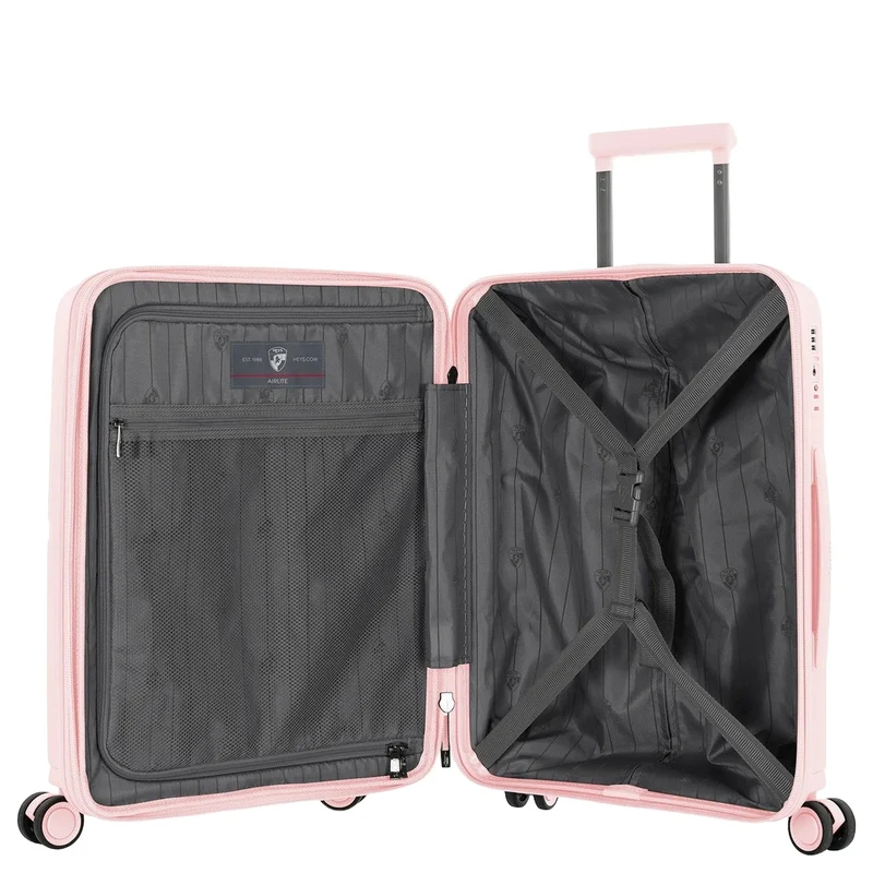 Heys AirLite - Trolley de cabina con 4 ruedas S 53 cm expandible (blush)