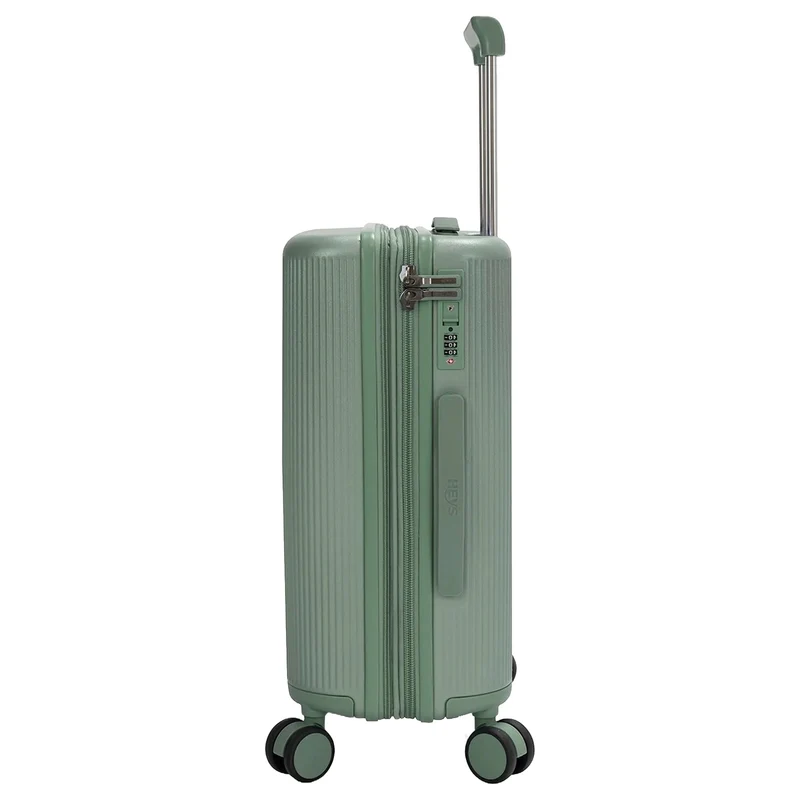 Heys Earth Tones - Trolley de cabina con 4 ruedas S 53 cm expandible (moss)