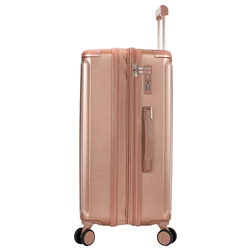 Heys Luxe - Trolley de 4 ruedas M 66 cm expandible (rose gold)