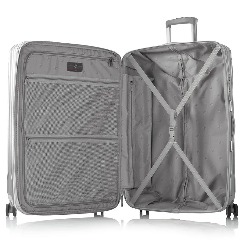 Heys Xtrak - Trolley de 4 ruedas L 76 cm expandible (silver)