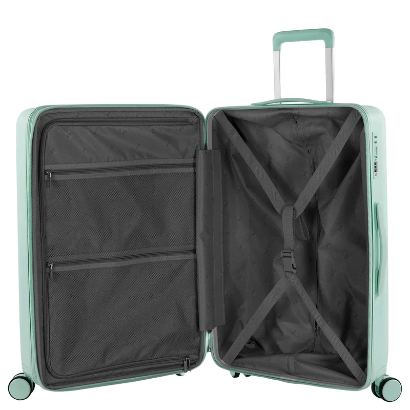 Heys Pastel - Trolley de 4 ruedas M 66 cm expandible (mint)