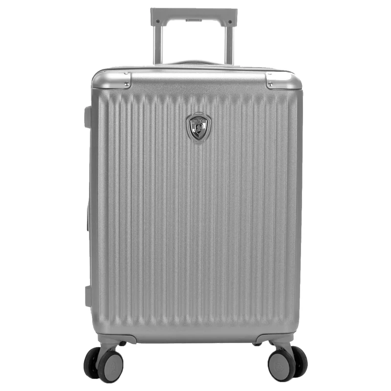 Heys Luxe - Trolley de cabina con 4 ruedas S 53 cm expandible (silver)