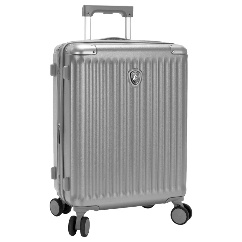 Heys Luxe - Trolley de cabina con 4 ruedas S 53 cm expandible (silver)