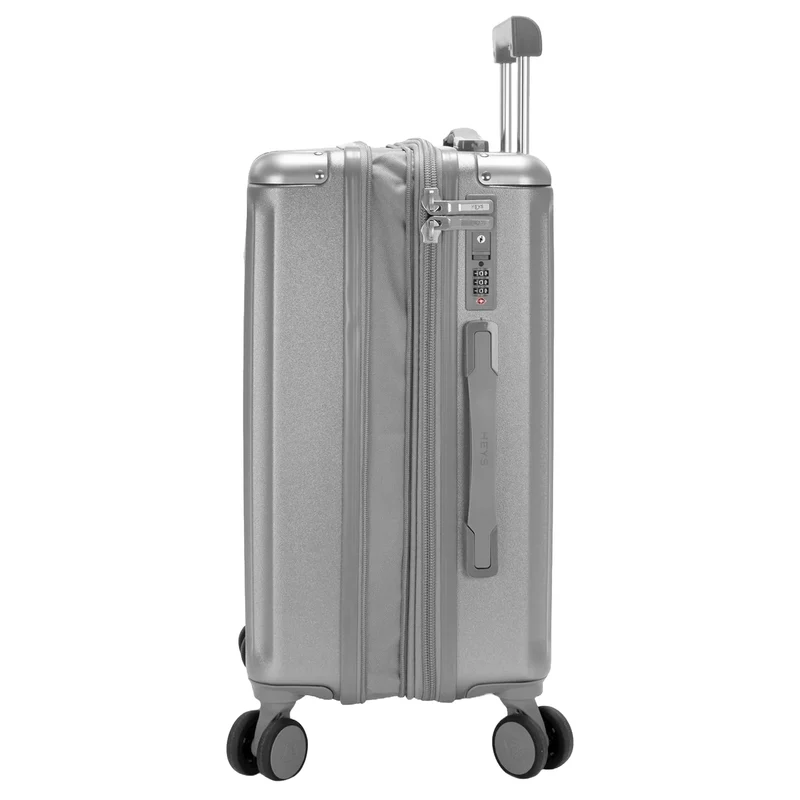 Heys Luxe - Trolley de cabina con 4 ruedas S 53 cm expandible (silver)
