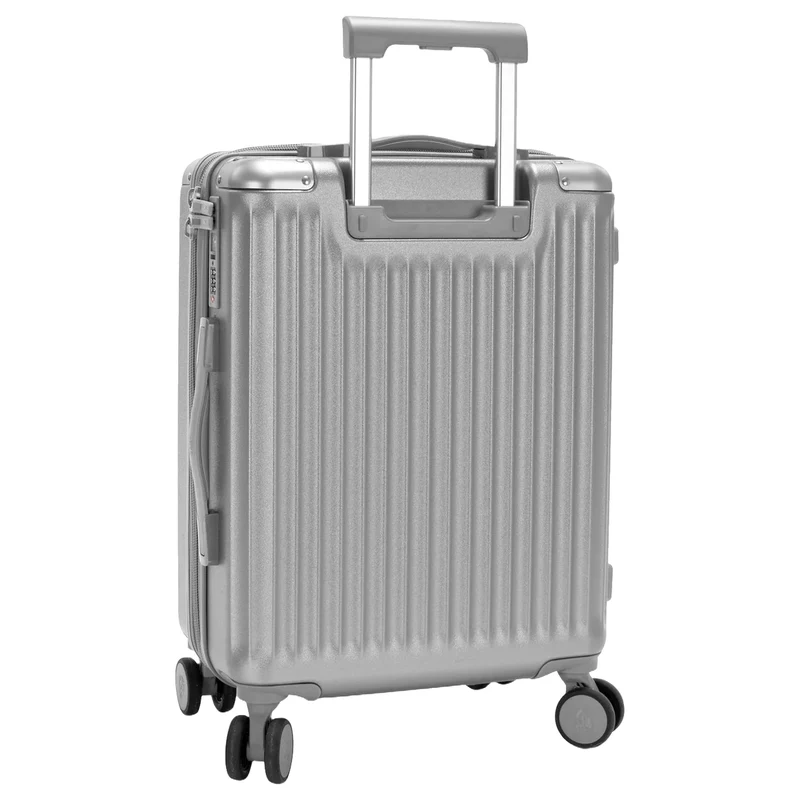 Heys Luxe - Trolley de cabina con 4 ruedas S 53 cm expandible (silver)