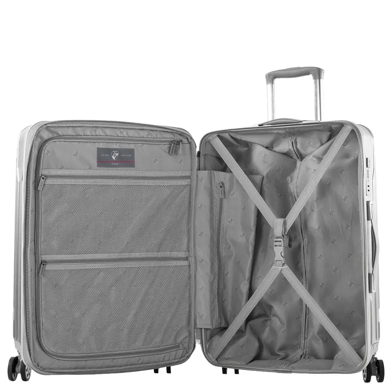 Heys Xtrak - Trolley de 4 ruedas M 66 cm expandible (silber)