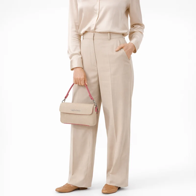 Valentino Bags Alexia Summer - Bolso bandolera 24 cm (nat/rosa)