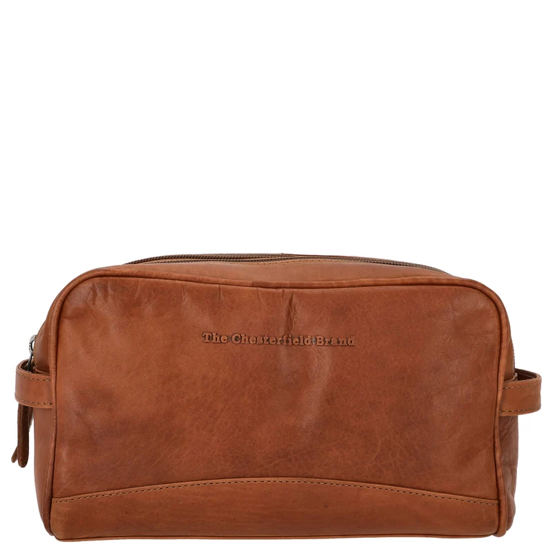 The Chesterfield Brand Stacey - Neceser de cuero 24 cm (cognac)