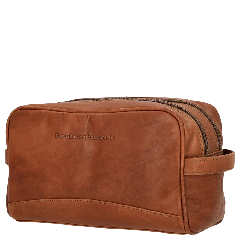 The Chesterfield Brand Stacey - Neceser de cuero 24 cm (cognac)