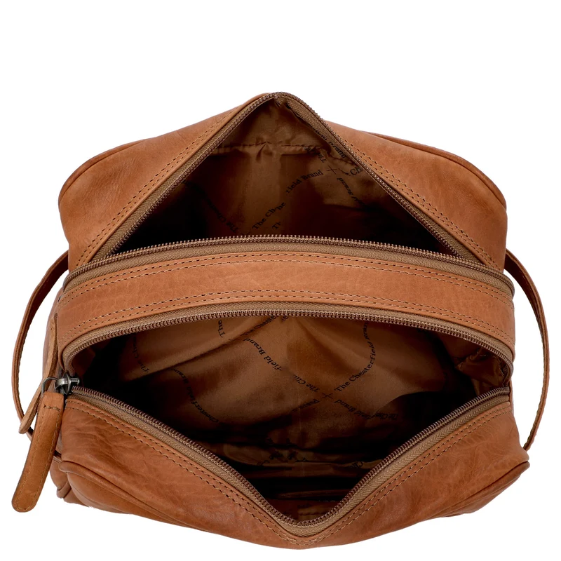 The Chesterfield Brand Stacey - Neceser de cuero 24 cm (cognac)