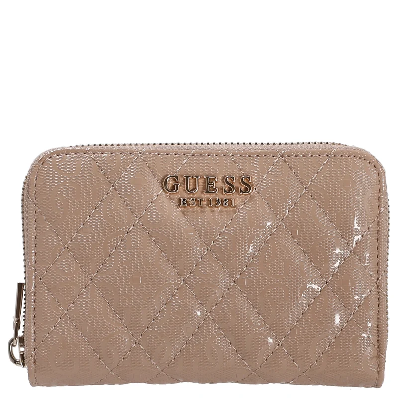 Guess Isemay SLG Medium Zip - Cartera (pale mocha)