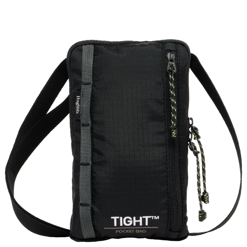 Haglöfs Tight Pocket Bag - Bolso bandolera 16.5 cm (true black/magnetite)