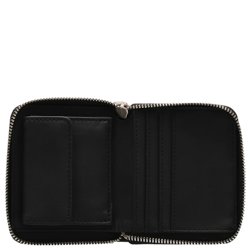 Guess Laurel II SLG Small Zip Around S - Cartera 3cc 11 cm (black)