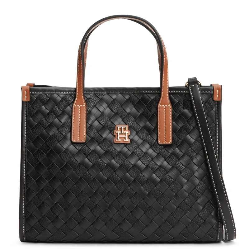 Tommy Hilfiger City - Bolso de mano 27 cm (black mix)