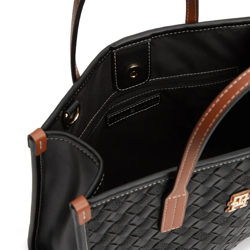 Tommy Hilfiger City - Bolso de mano 27 cm (black mix)