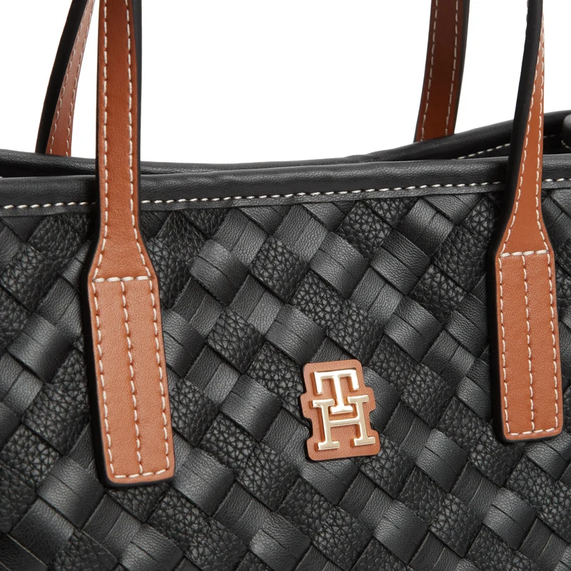 Tommy Hilfiger City - Bolso de mano 27 cm (black mix)
