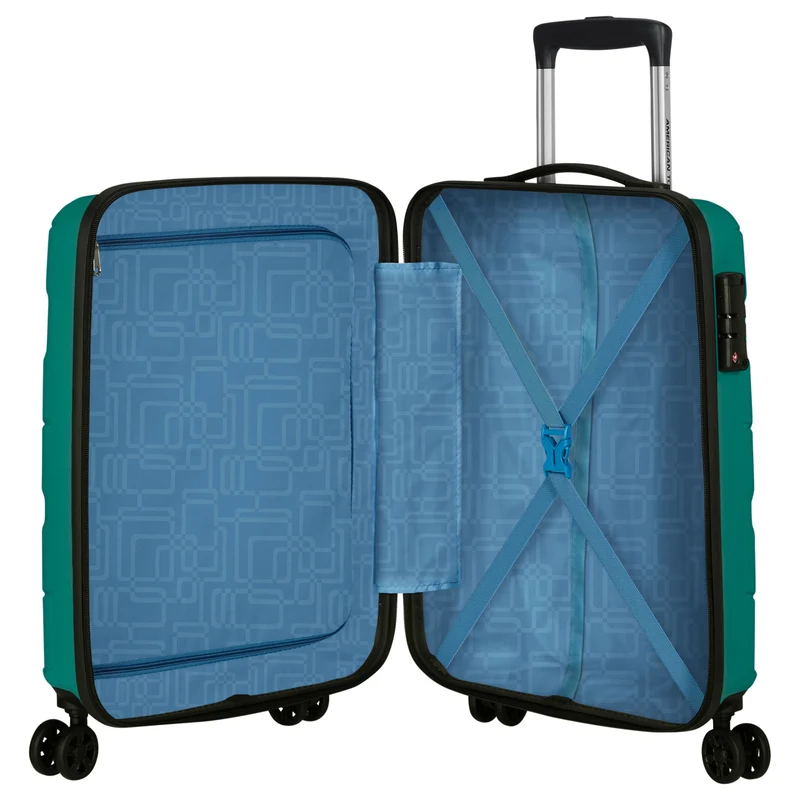American Tourister Jetdriver 3.0 - Trolley de cabina con 4 ruedas 55 cm (sporty teal)