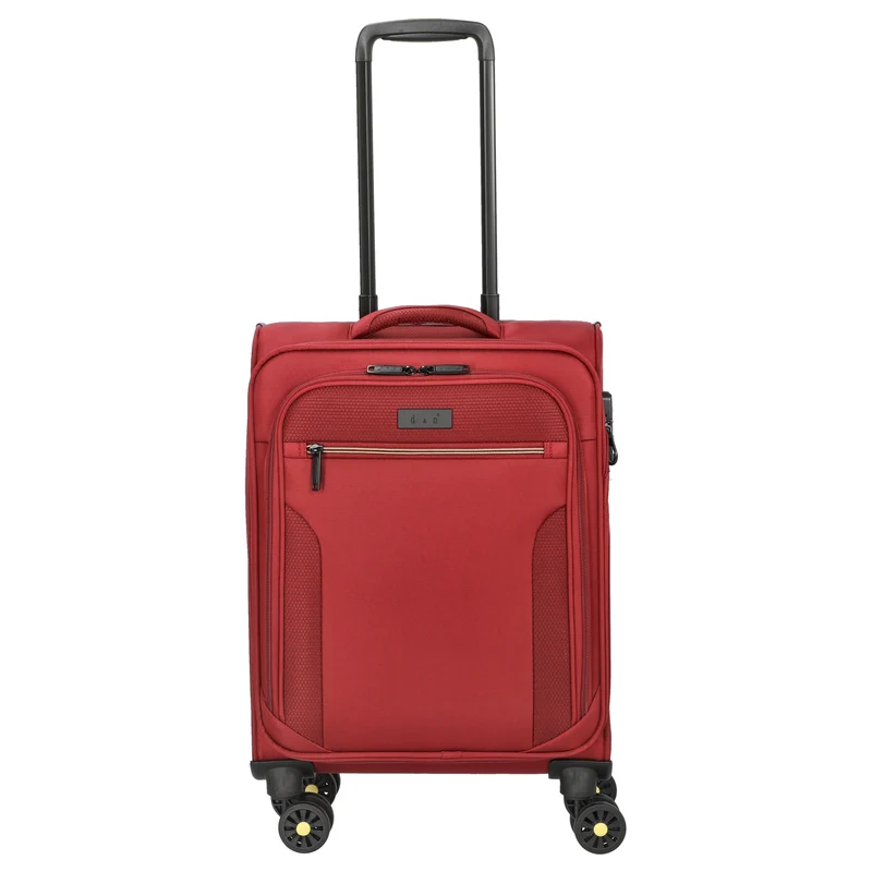 D&N Travel Line 9704 - Trolley de cabina con 4 ruedas S 55 cm (dark red)