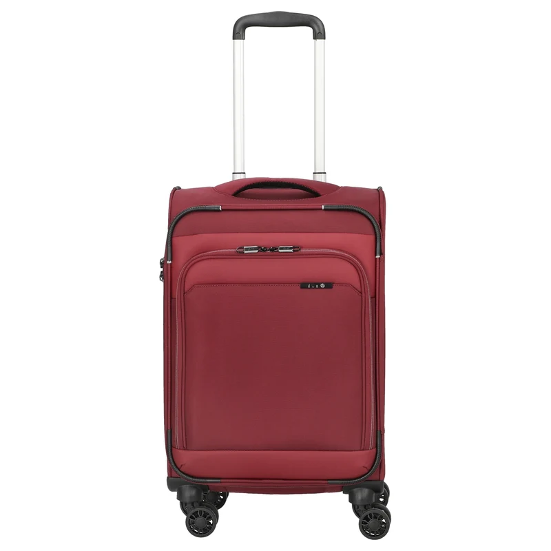 D&N Travel Line 9504 - Trolley de cabina con 4 ruedas S 55 cm (dark red)