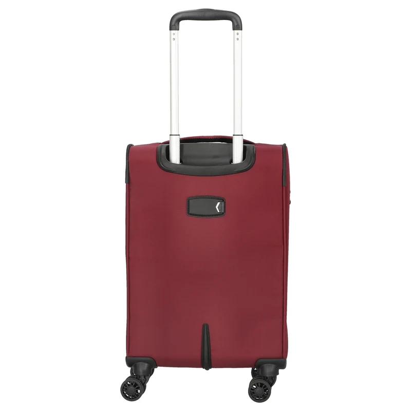 D&N Travel Line 9504 - Trolley de cabina con 4 ruedas S 55 cm (dark red)