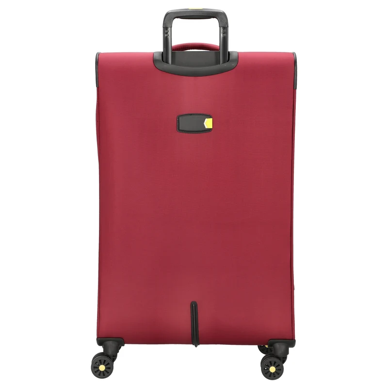 D&N Travel Line 9704 - Trolley de 4 ruedas L 78 cm expandible (dark red)