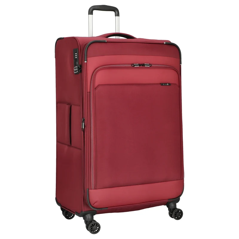 D&N Travel Line 9504 - Trolley de 4 ruedas L 76 cm expandible (dark red)