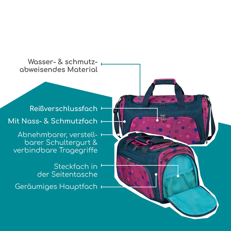 Neoxx MOVE - Bolsa deportiva 43.5 cm (Bubble me around)