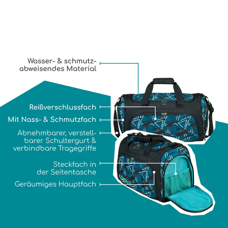 Neoxx MOVE - Bolsa deportiva 43.5 cm (Flash yourself)