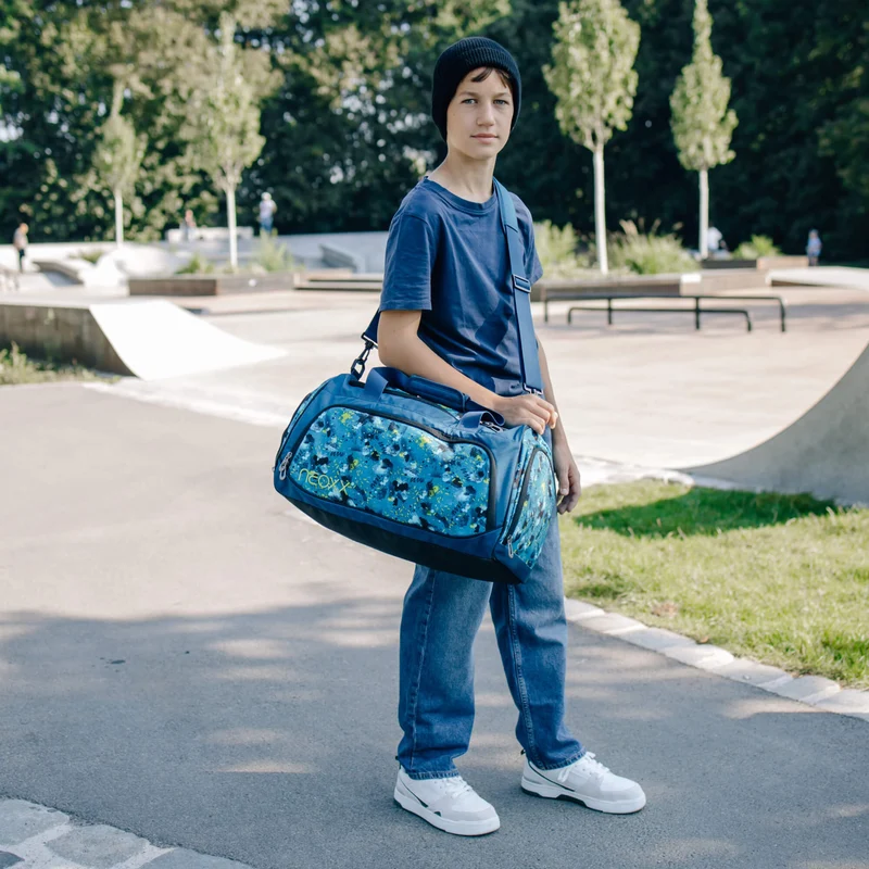 Neoxx MOVE - Bolsa deportiva 43.5 cm (Petrol extreme)