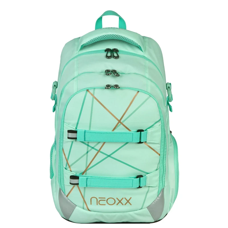 Neoxx ACTIVE PRO - Mochila escolar 45.5 cm (Mint to be)