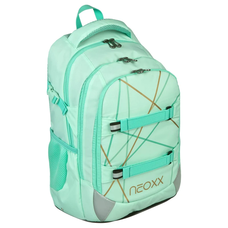Neoxx ACTIVE PRO - Mochila escolar 45.5 cm (Mint to be)