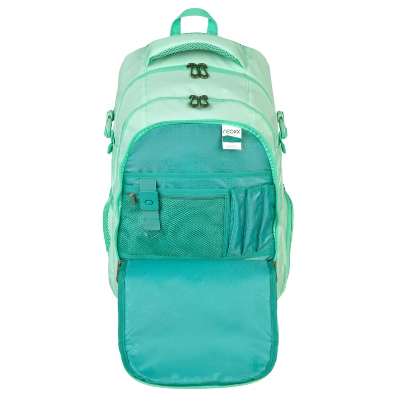 Neoxx ACTIVE PRO - Mochila escolar 45.5 cm (Mint to be)