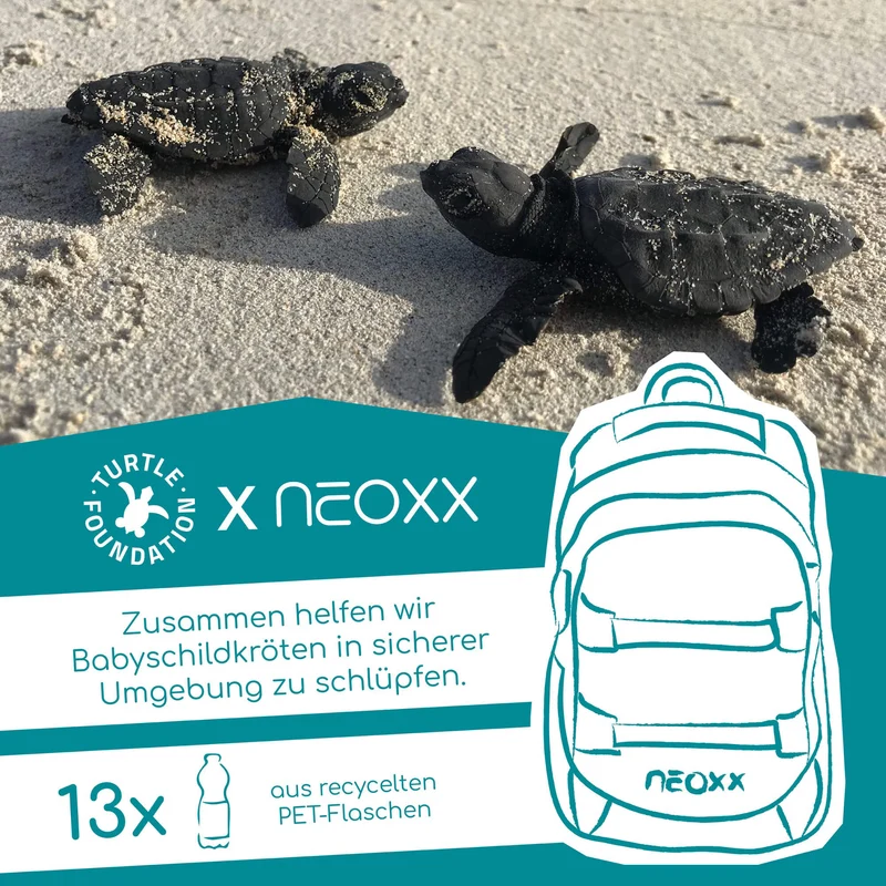 Neoxx ACTIVE PRO - Mochila escolar 45.5 cm (Mint to be)