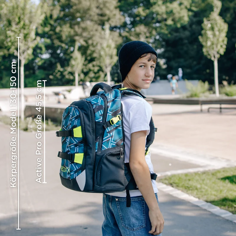 Neoxx ACTIVE PRO - Mochila escolar 45.5 cm (Flash yourself)
