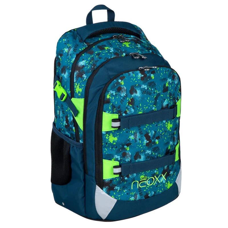 Neoxx ACTIVE PRO - Mochila escolar 45.5 cm (Petrol extreme)