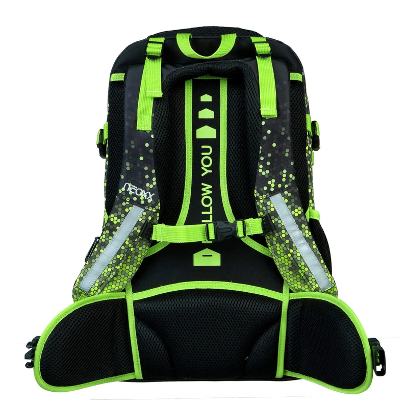 Neoxx ACTIVE PRO - Mochila escolar 45.5 cm (Pixel in my mind)
