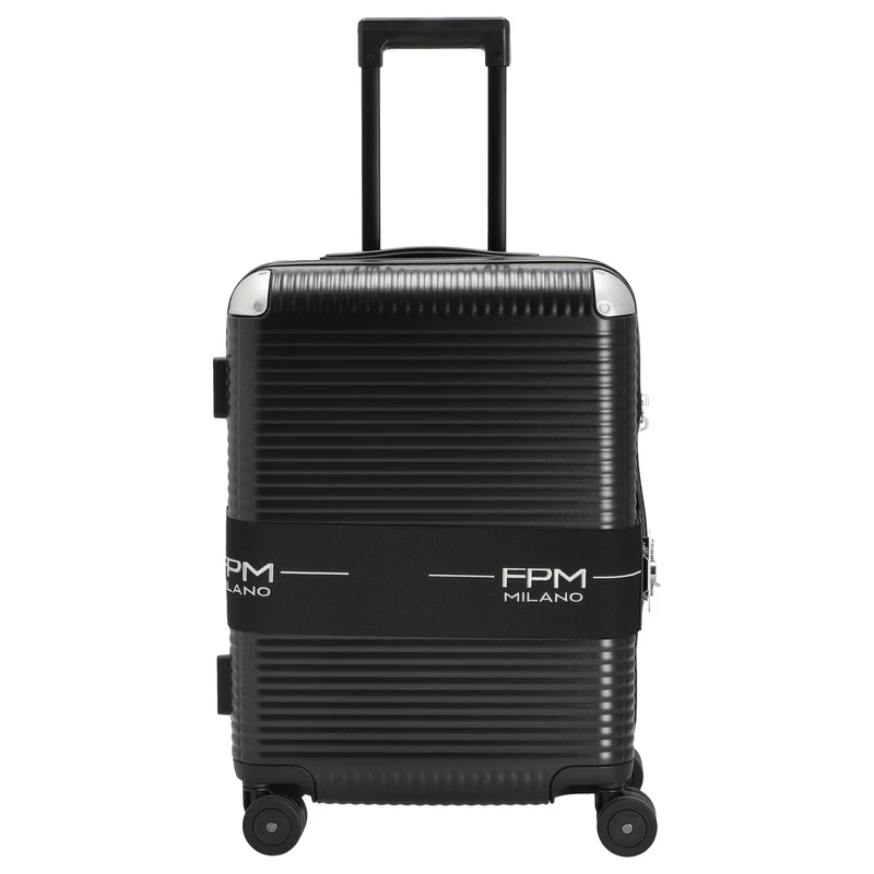 FPM Milano Bank Zip Deluxe Spinner 55 S - Trolley de cabina con 4 ruedas 55 S cm (eclipse black)